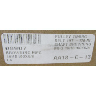Browning 19HB100X58 Timing Belt Pulley 19HB100X58