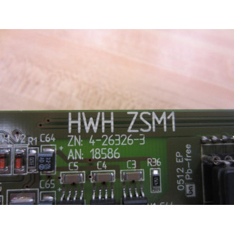 HWH 4-26326-3 Circuit Board  HWH ZSM1 18586 - Parts Only