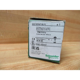 Schneider 9001KR9P38LR Illum. Push-Pull Operator