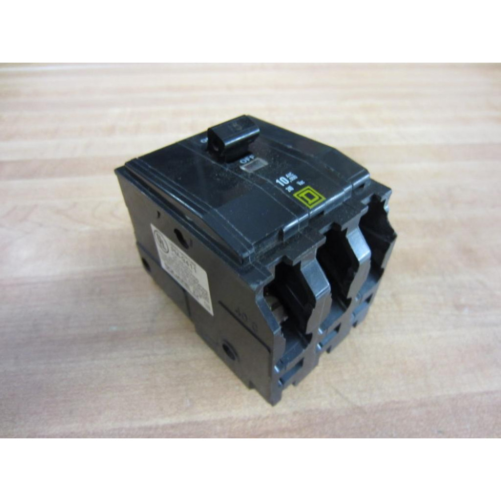 Square D QOB315 Circuit Breaker 15A 3P - Used