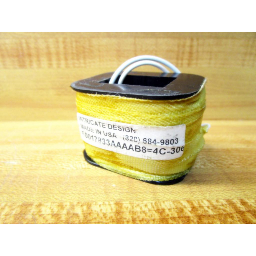 Intricate Design 4C-306 Coil F0017833AAAAB8 - Used Intricate Design 4C-306 Coil F0017833AAAAB8 - Used