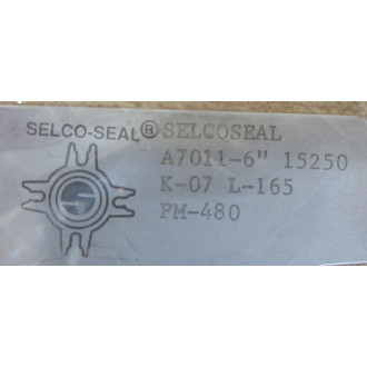 Selco-Seal A7011-6" Steel Trap Gasket 15250
