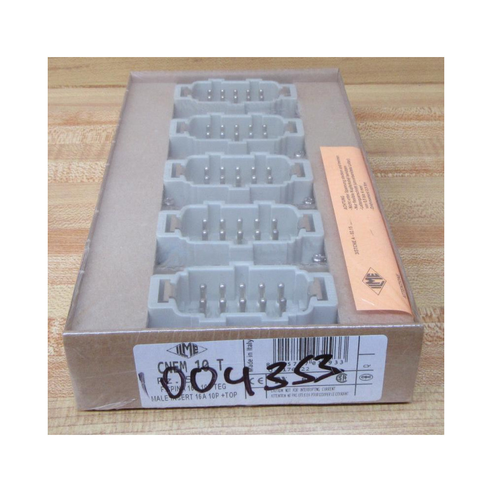ILME CNEM 10 T Male Insert CNEM10T (Pack of 5)