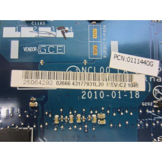 Dell NCL00 U20 Laptop Mother Board 08885V  LA-5471P - Used