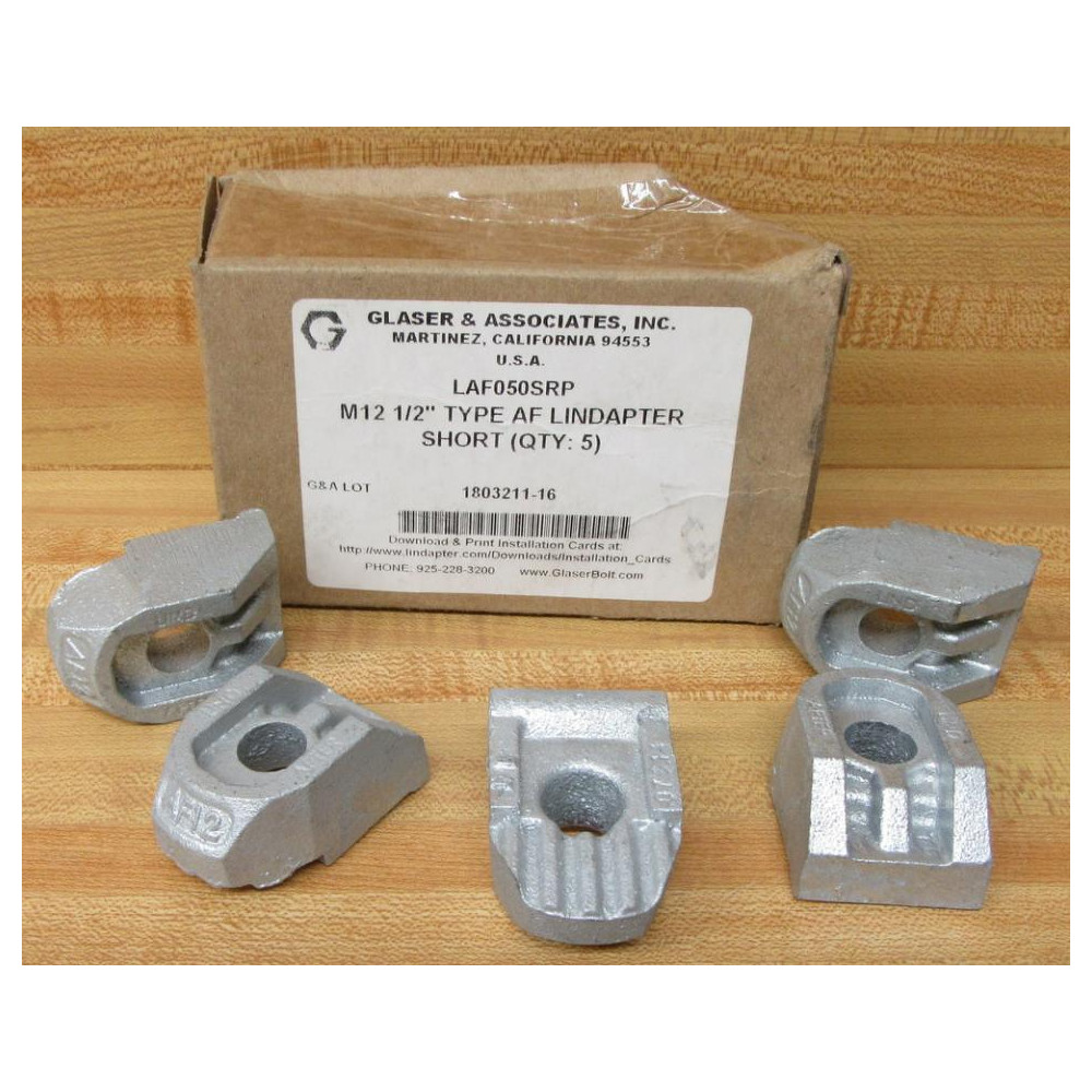 Glaser & Associates LAF050SRP Clamp (Pack of 5)