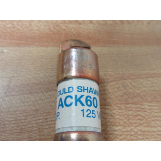 GouldShawmut ACK60 Fork Truck Fuse (Pack of 3) - New No Box