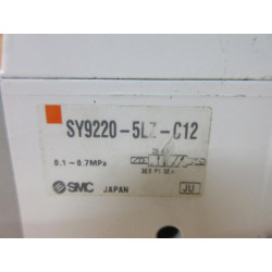 SMC SY9220-5LZ-C12 Double Solenoid Valve - Used