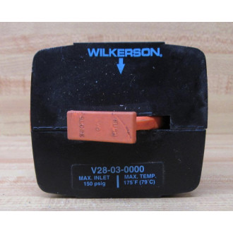 Wilkerson V28-03-0000 Safety Valve V28030000 - Used