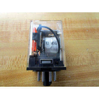 Omron MK2P-I-12V DC Relay MK2PI (Pack of 3) - New No Box