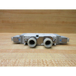 SMC SY9220-5LZ-C12 Double Solenoid Valve - Used