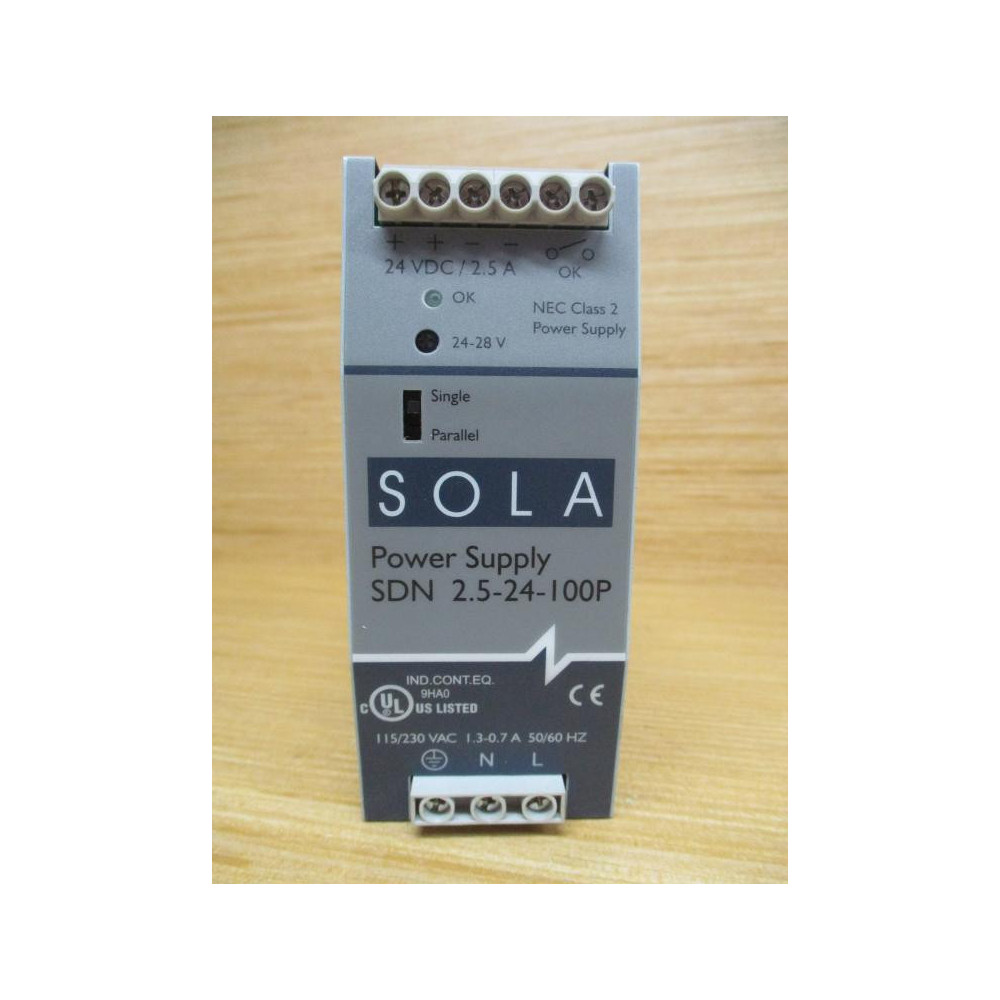 Sola SDN-2.5-24-100P Hevi-Duty Power Supply SDN2524100P - New No Box