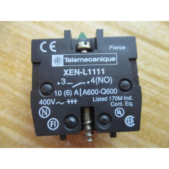 Telemecanique XEN-L1111 Contact Block XENL1111 (Pack of 3) - Used