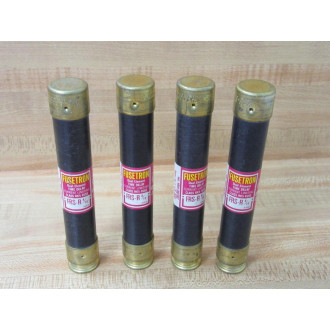 Bussmann FRS-R-810 Bussmann Dual-Element Fuse FRSR810 (Pack of 4) - New No Box