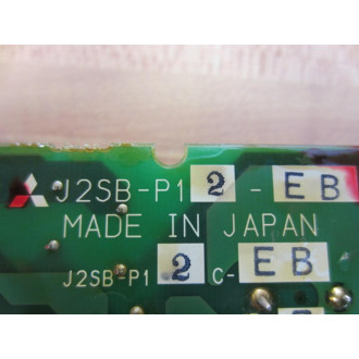 Mitsubishi J2SB-P12-EB Circuit Board J2SB-P12C-EB Error 9 - Parts Only