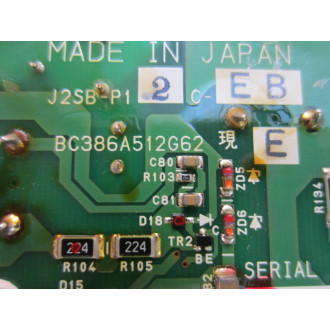 Mitsubishi J2SB-P12-EB Circuit Board J2SB-P12C-EB Error 9 - Parts Only