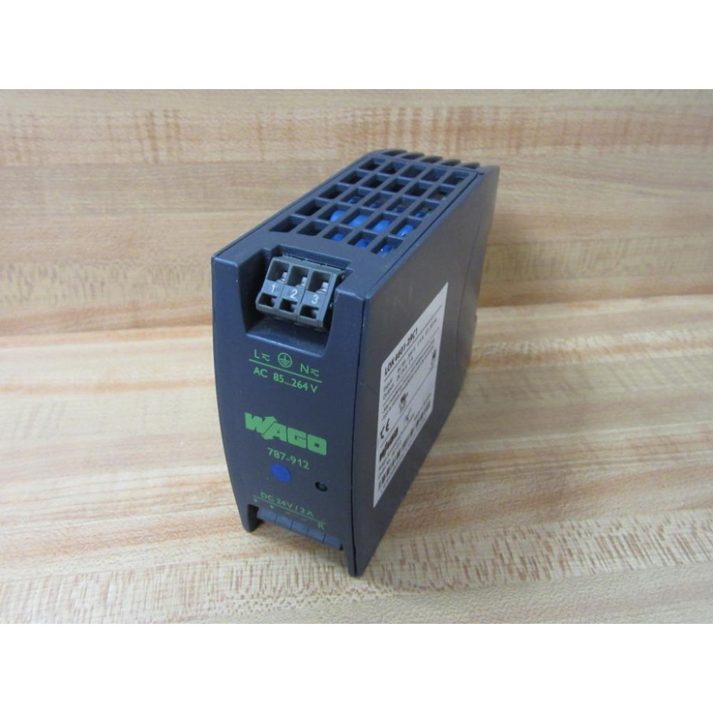 Wago 787-912 Power Supply LOK4601-2RC1 AC 85...264V - Used