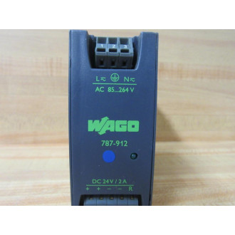 Wago 787-912 Power Supply LOK4601-2RC1 AC 85...264V - Used