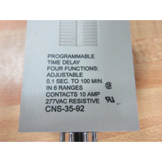 Tyco CNS-35-92 Potter & Bromfield Relay CNS3592 277VAC 6 Ranges - Used