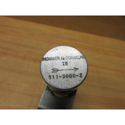 Monnier 111-3000-2 Miniature Regulator 11130002 WBracket - Used