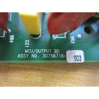 Honeywell 30756718-003 MCUOutput Bd 30786718003 IX (9) - Used