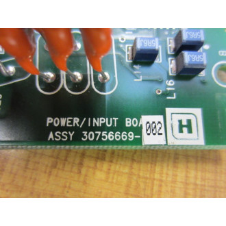 Honeywell 30756669-002 PowerInput Board 30756669002 VI (6) - Used