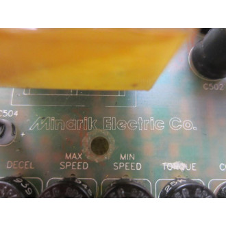Minarik Electric 170-0259 Speed Control Board 1700259 - Used