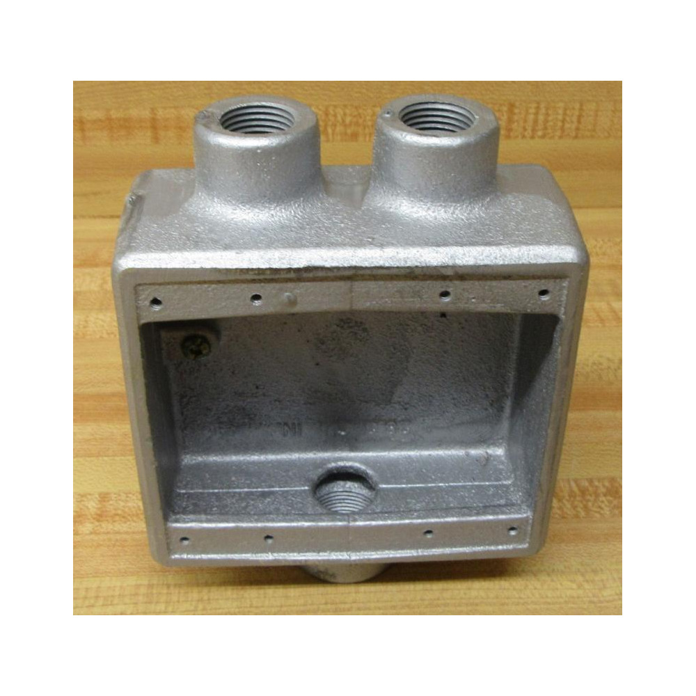 Crouse - Hinds FSD212 2 Gang Box - New No Box