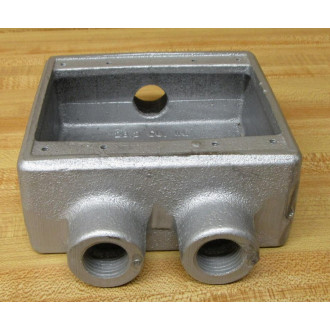 Crouse - Hinds FSD212 2 Gang Box - New No Box
