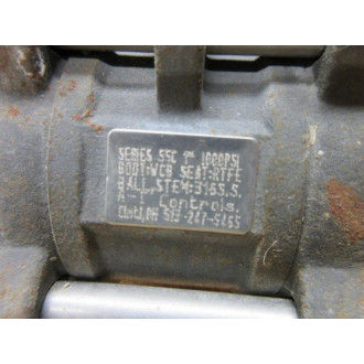 A-T Controls 55C-S-0100-X 1" Ball Valve 747XW - New No Box