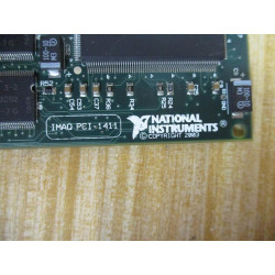 National Instruments PCI-1411 IMAQ Image Acquisition Module 185816G-01 - Used