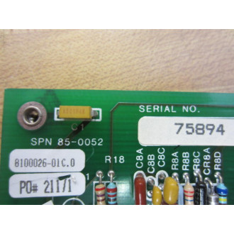 Square D SPN 85-0052 SyMax Analog IO Mod. 8030-RIM-126 - Refurbished Square D SPN 85-0052 SyMax Analog IO Mod. 8030-RIM-126 - Refurbished