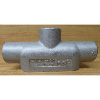 Crouse - Hinds TB-37 Conduit Body TB37 - New No Box