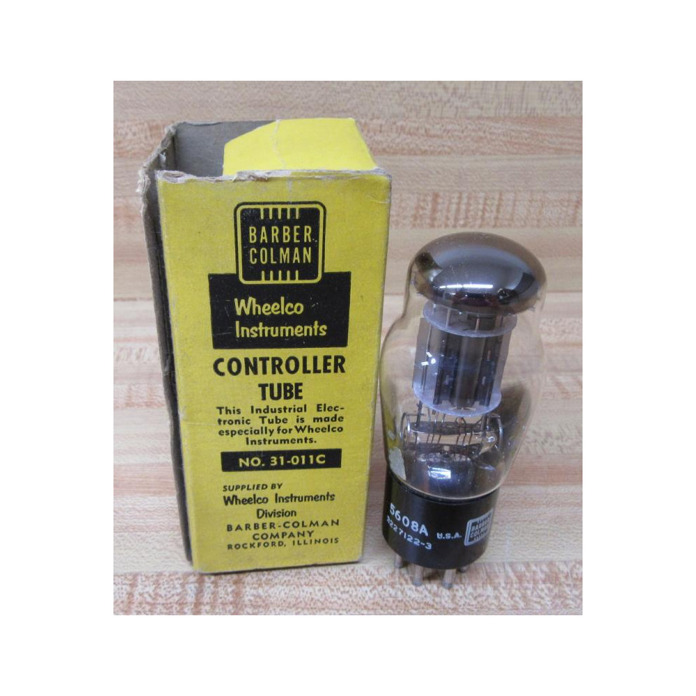 Barber Colman 31-011C Controller Tube 5608A untested Barber Colman 31-011C Controller Tube 5608A untested