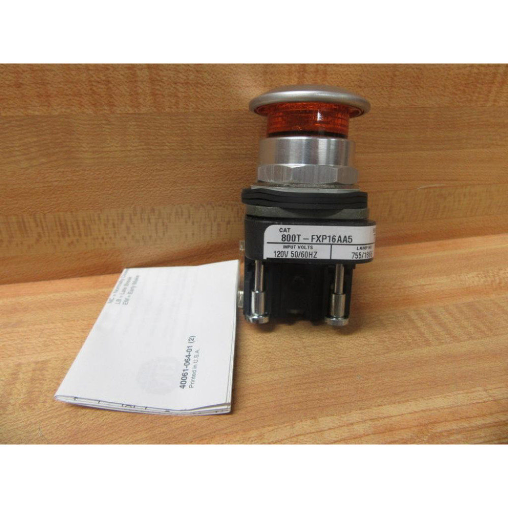 Allen Bradley 800T-FXP16AA5 Push Button 800TFXP16AA5 - New No Box