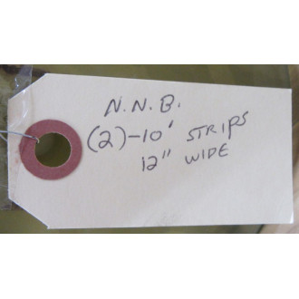 1814A66 Anti-Static Vinyl Strip 04059 (2) 10' Length Strips - New No Box