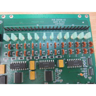 Emerson 300108-03 Circuit Board 30010803 Torn Board - Parts Only