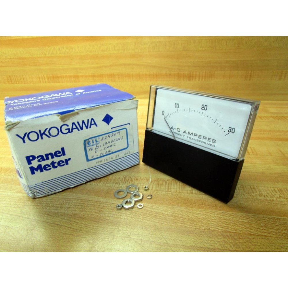 Yokogawa NNF1674 43 442 Current Transformer Panel Meter 229209 Yokogawa NNF1674 43 442 Current Transformer Panel Meter 229209