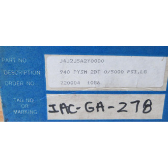 Helicoid J4J2J5A2Y0000 Gauge