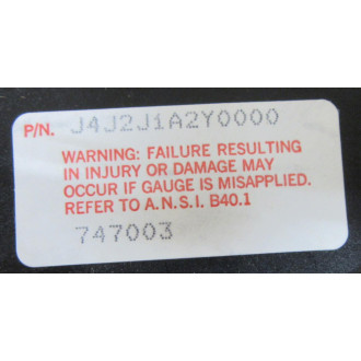 Helicoid J4J2J1A2Y0000 Gauge