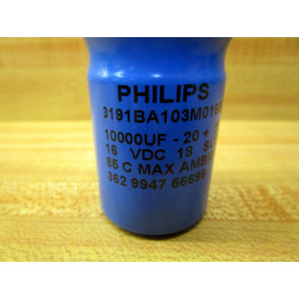 Philips 319BA103M016BPA6 Capacitor (Pack of 3) - Used