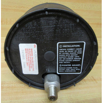 Helicoid J4J2H3A2Y0000 Gauge 12" NPT LRM
