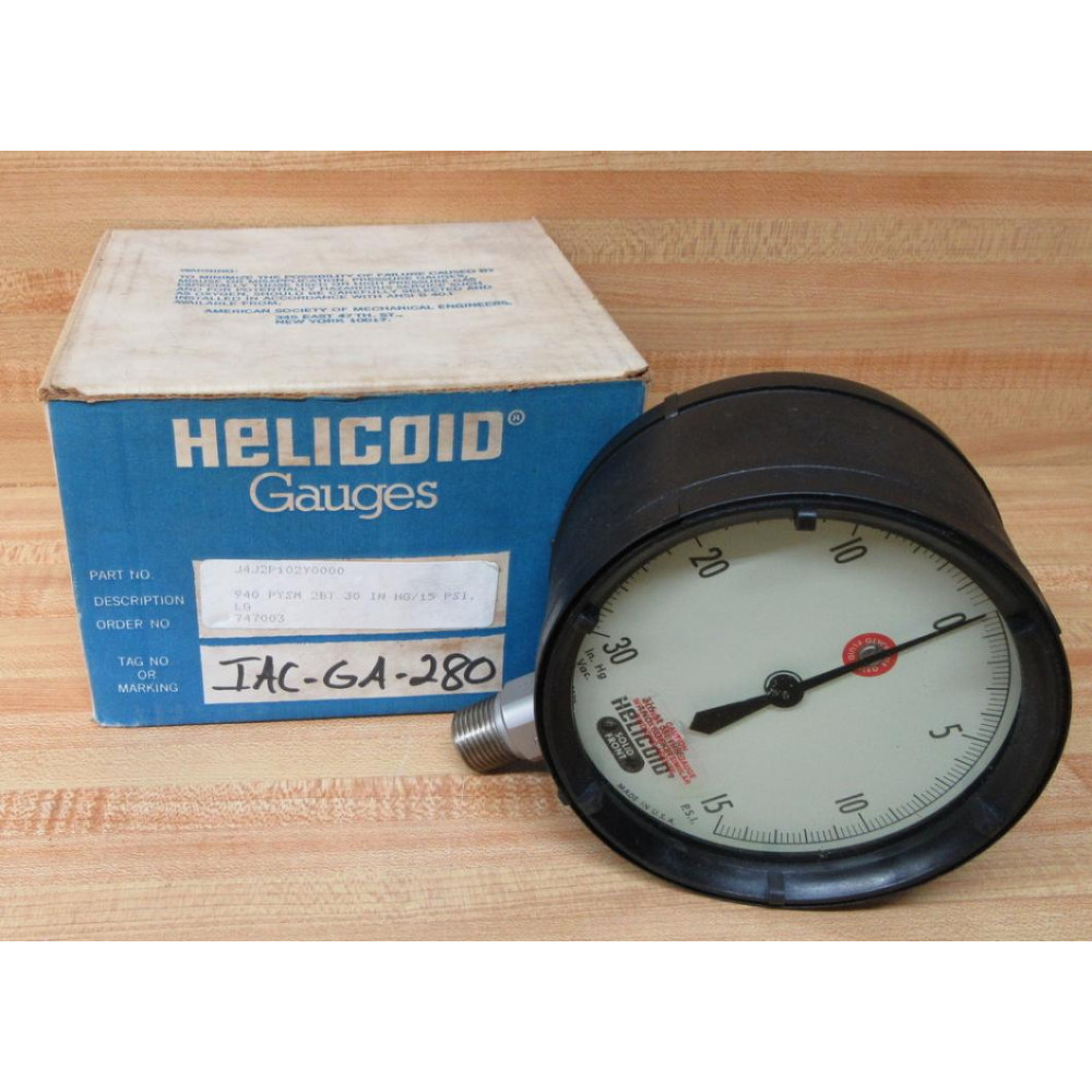 Helicoid J4J2P102Y0000 Gauge Helicoid J4J2P102Y0000 Gauge