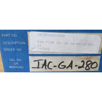Helicoid J4J2P102Y0000 Gauge