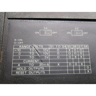 Square D 8030-ROM-121 SyMax Output Module 8030ROM121 Ser.E wTml Cover - Used