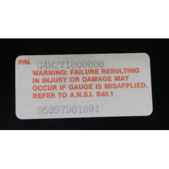 Helicoid G4W2V1000000 Gauge