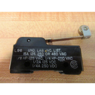 Micro Switch BZ-2RW82 Basic Switch wRoller Lever BZ2RW82 (Pack of 3) - Used