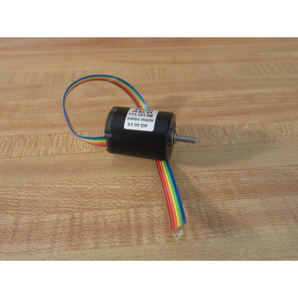 Portescap 26BC-6A Brushless DC Motor 26BC6A ESCAP wo Connector - New No Box