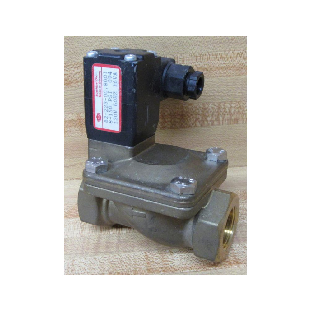 HerionNorgren 82-223-00.8001 Solenoid Valve 82223008001 - New No Box