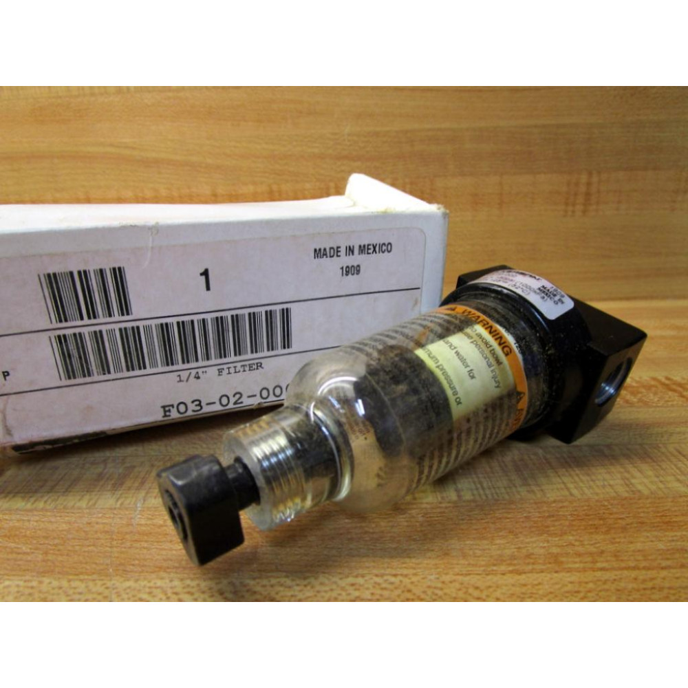 Parker F03-02-000 Pneumatic Filter F0302000 Parker F03-02-000 Pneumatic Filter F0302000