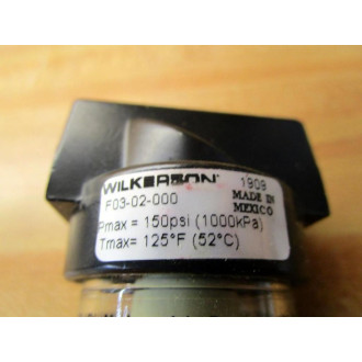 Parker F03-02-000 Pneumatic Filter F0302000 Parker F03-02-000 Pneumatic Filter F0302000